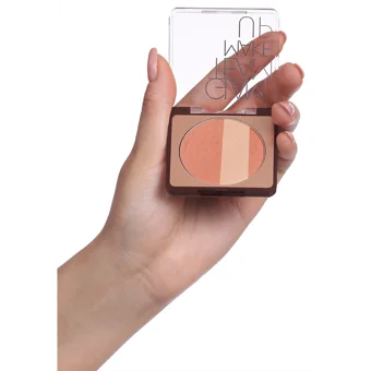 Faberlic Glam Cheek Işıltılı Toz Allık Pembe