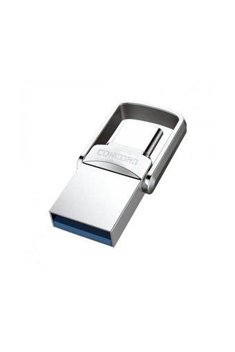 Concord C-OTGT64 Mini Çift Taraflı USB 3.0 Type C 64 GB Flash Bellek Metal