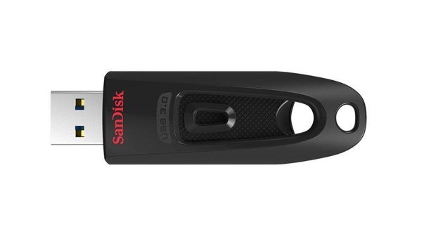 SanDisk Ultra SDCZ48-128G-U46 Şifreli USB 3.0 Type A 128 GB Flash Bellek Siyah