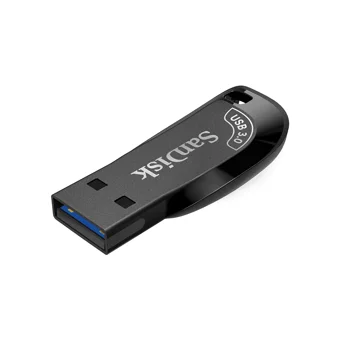 SanDisk Ultra Shift SDCZ410-128G-G46 Şifreli USB 3.0 Type A 128 GB Flash Bellek Siyah