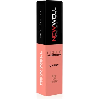 New Well 3 In 1 Candy Islak Likit Allık