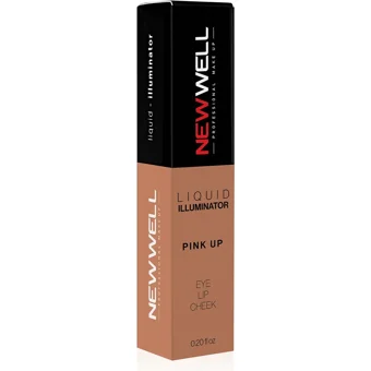 New Well 3 In 1 Pink Up Islak Likit Allık