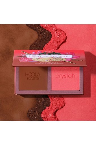 Benefit Cosmetics Hoola & Wanderful World Treasure Island Face Mat Toz Allık Paleti