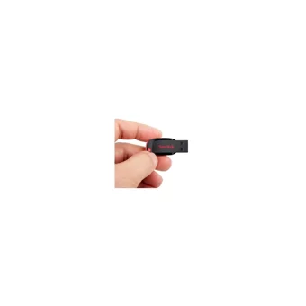 SanDisk Cruzer Blade SDCZ50-032G-B35 Şifreli USB 2.0 Type A 32 GB Flash Bellek Siyah