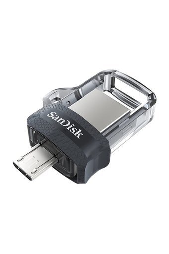 SanDisk Ultra Dual Drive SDDD3-064G-G46 Mini Çift Taraflı USB 3.0 Type A-Micro USB 64 GB Flash Bellek Metal