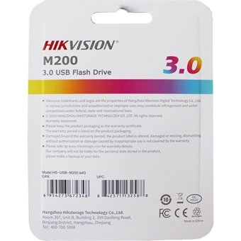 Hikvision M200 USB 3.0 Type A 64 gb Flash Bellek Metal