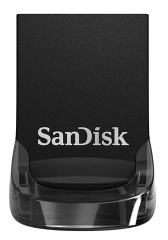 SanDisk Ultra Fit SDCZ430-128G-G46 Şifreli Mini USB 3.1 Type A 128 GB Flash Bellek Siyah