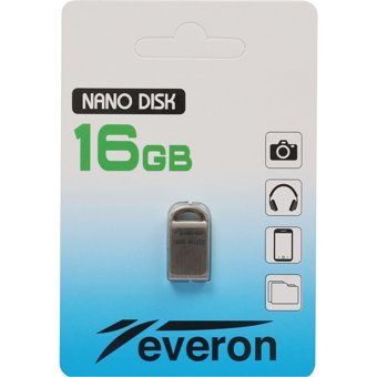 Everon Mini USB 2.0 Type A 16 GB Flash Bellek Metal