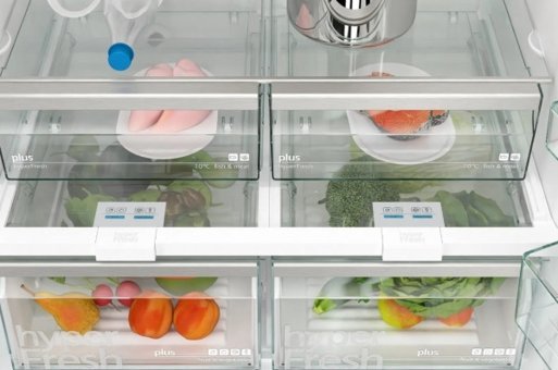 Siemens KG86NCWE0N Çift Kapılı No Frost E 631 lt Alttan Donduruculu Solo Buzdolabı