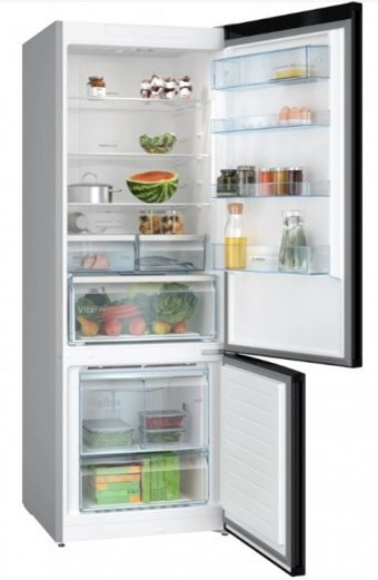 Bosch KGN56CXE0N Çift Kapılı No Frost E 508 lt Alttan Donduruculu Solo Buzdolabı