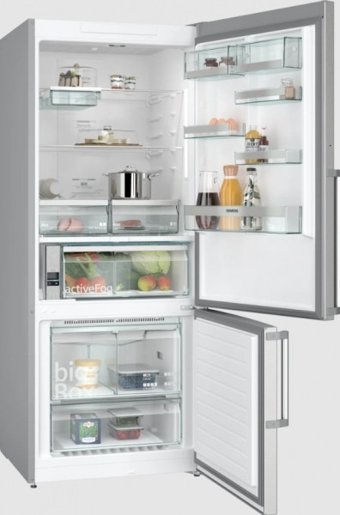Siemens KG76APIE0N Çift Kapılı No Frost E 522 lt Alttan Donduruculu Solo Buzdolabı