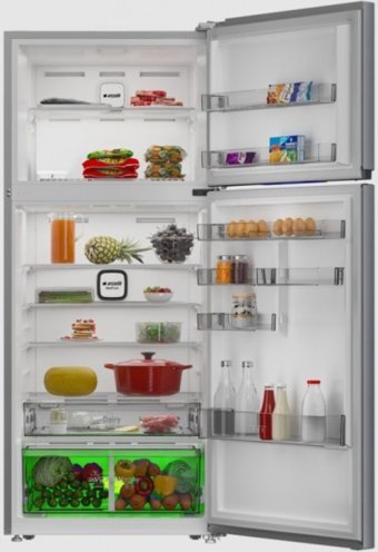 Arçelik 578556 EI Çift Kapılı No Frost E 557 lt Üstten Donduruculu Solo Buzdolabı