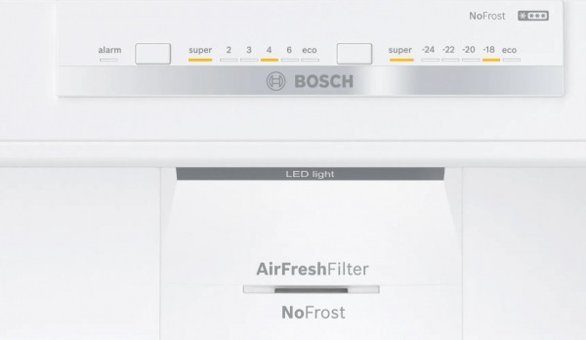 Bosch KGN76VWE0N Çift Kapılı No Frost E 526 lt Alttan Donduruculu Solo Buzdolabı