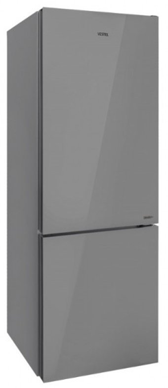 Vestel NFK54021 CG GI PRO Çift Kapılı No Frost D 481 lt Alttan Donduruculu Solo Buzdolabı