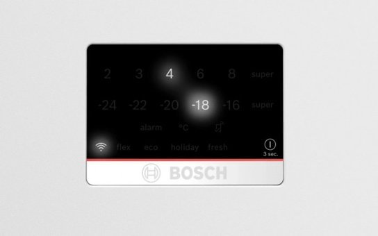 Bosch KGP86AWC0N Çift Kapılı No Frost C 621 lt Alttan Donduruculu Solo Buzdolabı