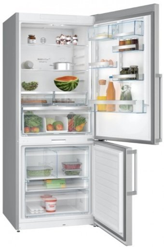 Bosch KGP76AIC0N Çift Kapılı No Frost C 526 lt Alttan Donduruculu Solo Buzdolabı