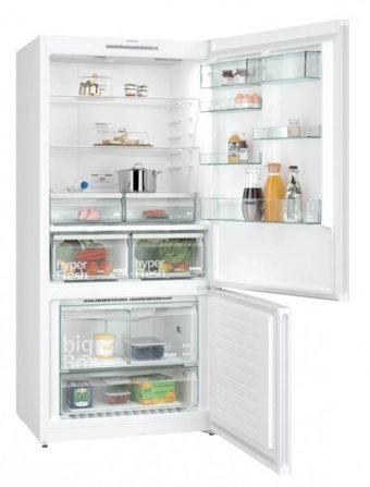 Siemens KG86NVWE0N Çift Kapılı No Frost E 631 lt Alttan Donduruculu Solo Buzdolabı
