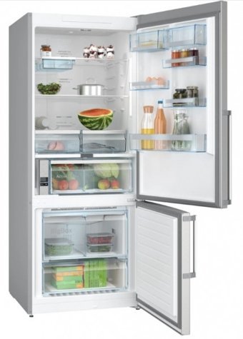 Siemens KG86PAWC0N Çift Kapılı No Frost C 621 lt Üstten Donduruculu Solo Buzdolabı