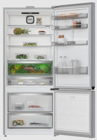 Arçelik 278552 EI Çift Kapılı No Frost C 551 lt Alttan Donduruculu Solo Buzdolabı