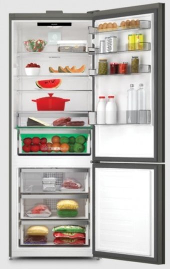 Arçelik 270514 EGC Çift Kapılı No Frost D 501 lt Alttan Donduruculu Solo Buzdolabı