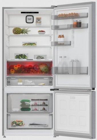 Arçelik 278550 IEI Çift Kapılı No Frost E 551 lt Alttan Donduruculu Solo Buzdolabı