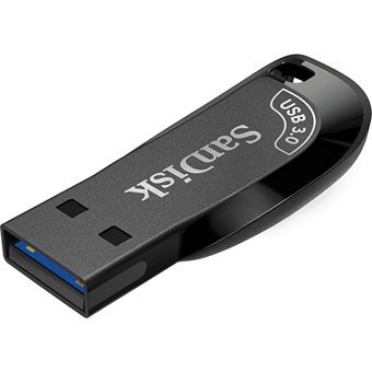 SanDisk Ultra Shift SDCZ410-064G-G46 Şifreli USB 3.0 Type A 64 GB Flash Bellek Siyah