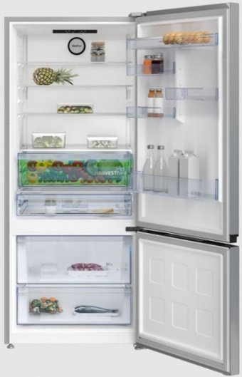 Beko 678550 IEI Çift Kapılı No Frost E 451 lt Alttan Donduruculu Solo Buzdolabı