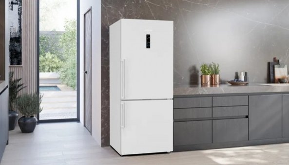 Siemens KG76PAWC0N Çift Kapılı No Frost C 526 lt Alttan Donduruculu Solo Buzdolabı