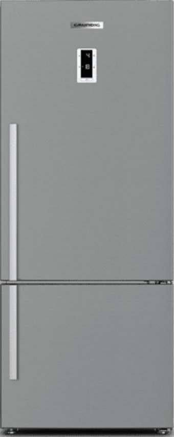 Grundig GKNM 17822 X Çift Kapılı No Frost F 532 lt Alttan Donduruculu Solo Buzdolabı