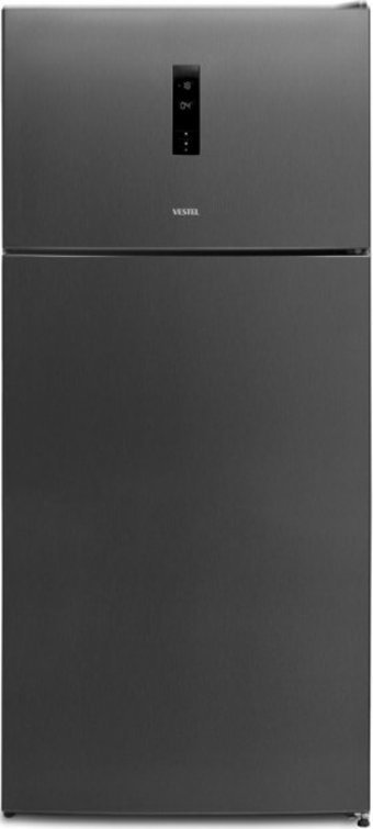 Vestel NF64112 EKX GI PRO WIFI Çift Kapılı No Frost E 587 lt Üstten Donduruculu Solo Buzdolabı