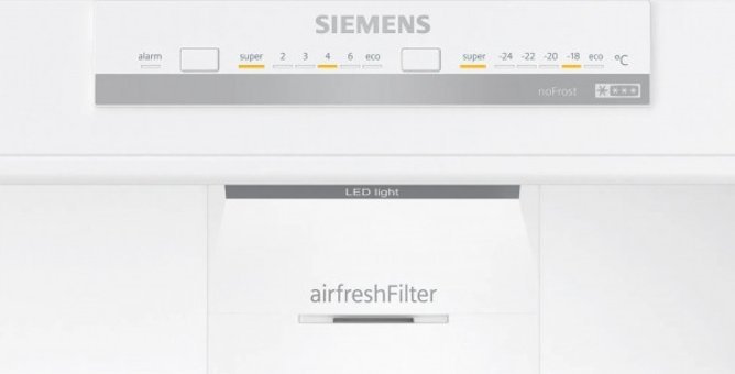 Siemens KG76NVWE0N Çift Kapılı No Frost E 526 lt Alttan Donduruculu Solo Buzdolabı