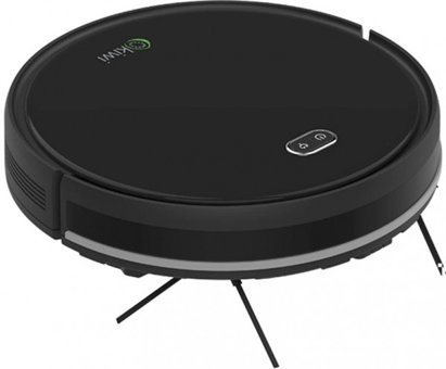 Kiwi KVC-4090 Hepa Filtreli 2300 Pa Siyah Robot Süpürge + Mop