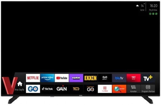 Vestel 65U9630 65 İnç 4K Ultra HD 164 Ekran Flat Uydu Alıcılı Smart LED Televizyon