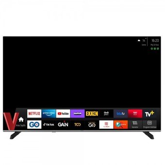 Vestel 65U9631 65 İnç 4K Ultra HD 164 Ekran Flat Uydu Alıcılı Smart LED Televizyon