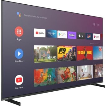 Toshiba 65QA5D63DT 65 İnç 4K Ultra HD 164 Ekran Flat Uydu Alıcılı Smart LED Android Televizyon