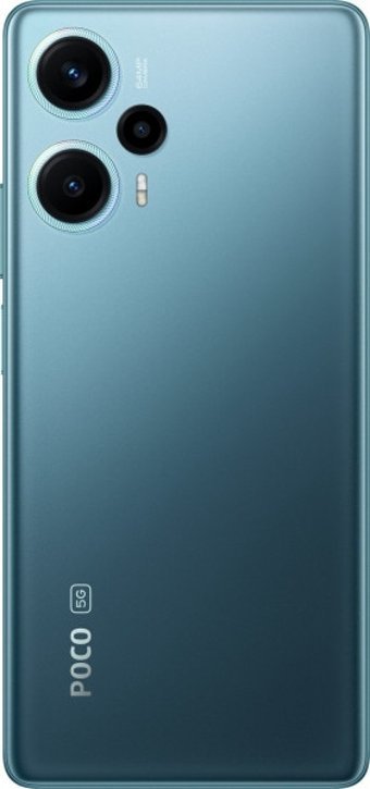 Poco F5 256 GB Hafıza 12 GB Ram 6.67 inç 64 MP Çift Hatlı AMOLED Ekran Android Akıllı Cep Telefonu Mavi