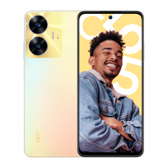 Realme C55 256 GB Hafıza 8 GB Ram 6.72 inç 64 MP Çift Hatlı IPS LCD Ekran Android Akıllı Cep Telefonu Altın
