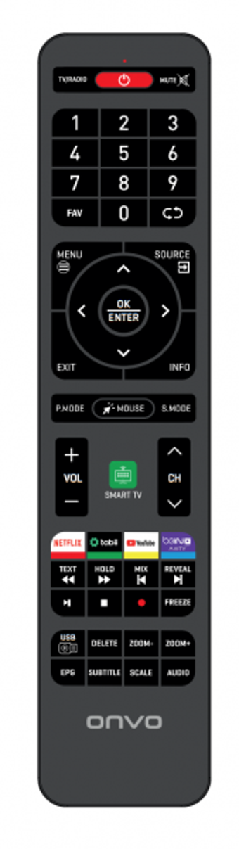 Onvo 42OV6000F 42 İnç Full HD 106 Ekran Flat Uydu Alıcılı Smart LED Android Televizyon