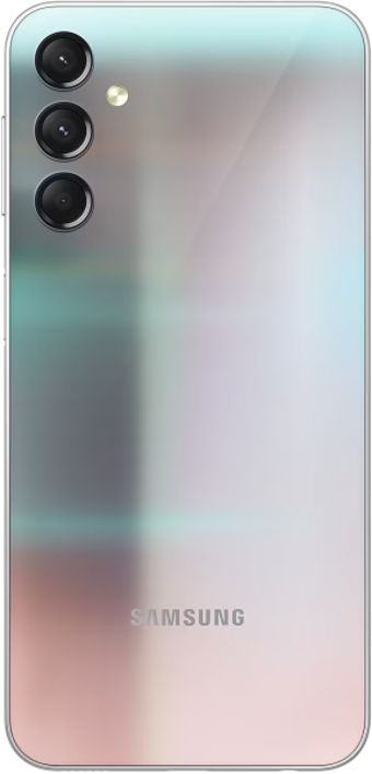 Samsung Galaxy A24 128 GB Hafıza 6 GB Ram 6.5 inç 50 MP Çift Hatlı Super AMOLED Ekran Android Akıllı Cep Telefonu Gümüş
