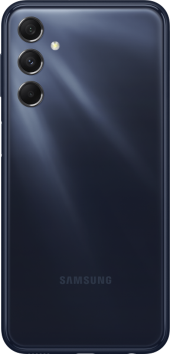 Samsung Galaxy M34 128 GB Hafıza 6 GB Ram 6.5 inç 50 MP Çift Hatlı Super AMOLED Ekran Android Akıllı Cep Telefonu Koyu Mavi