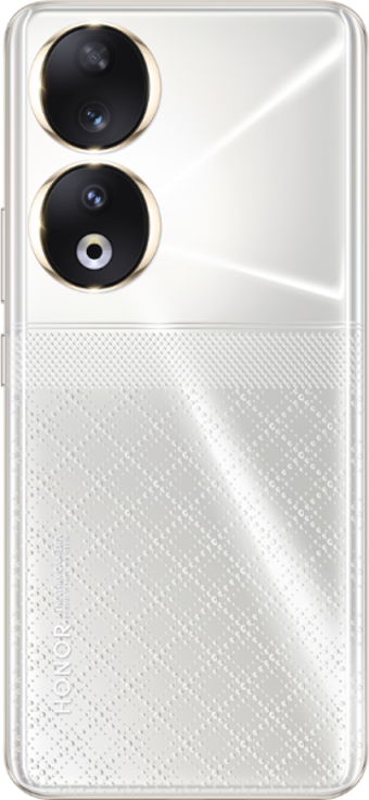 Honor 90 512 GB Hafıza 12 GB Ram 6.7 inç 200 MP Çift Hatlı AMOLED Ekran Android Akıllı Cep Telefonu Beyaz