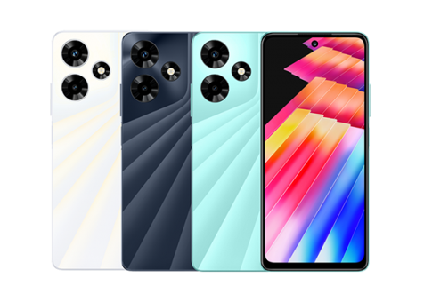 Infinix Hot 30 256 GB Hafıza 8 GB Ram 6.78 inç 50 MP Çift Hatlı IPS LCD Ekran Android Akıllı Cep Telefonu Siyah