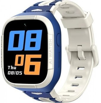 Mibro P5 GPS Su Geçirmez Silikon Kordon Kare Kameralı Çocuk Akıllı Saat Mavi