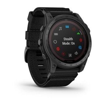 Garmin tactix 7 Pro Ballistics (010-02704-21) Su Geçirmez 51 mm Örgü Kordon Daire Unisex Akıllı Saat Siyah