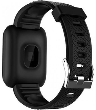Everest Ever Watch EW-508 Su Geçirmez 42 mm Silikon Kordon Kare Unisex Akıllı Saat Siyah