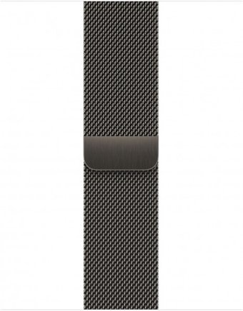 Apple Watch Series 9 Cellular Apple Uyumlu WatchOS Su Geçirmez 41 mm Metal Örgü Kordon Kare Unisex Sim Kartlı Akıllı Saat Gri