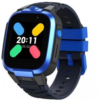 Mibro Z3 GPS Su Geçirmez Silikon Kordon Kare Kameralı Çocuk Akıllı Saat Siyah