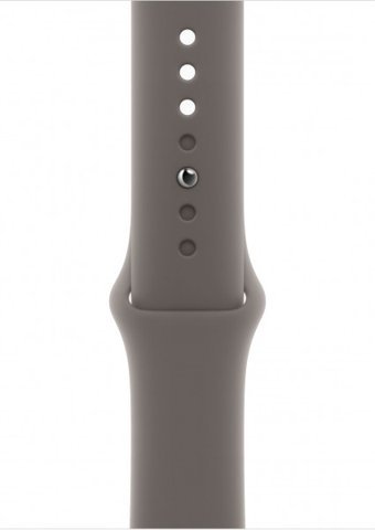 Apple Watch Series 9 Cellular Apple Uyumlu WatchOS Su Geçirmez 45 mm Fluoro Elastomer Kauçuk Kordon Kare Unisex Sim Kartlı Akıllı Saat Kahverengi