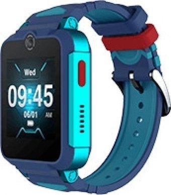 TCL Movetime MT42 GPS 48.5 mm Kordon Kare Kameralı Sim Kartlı Çocuk Akıllı Saat Mavi