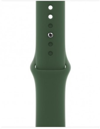 Apple Watch Series 7 Cellular Apple Uyumlu WatchOS Su Geçirmez 45 mm Fluoro Elastomer Kauçuk Kordon Kare Unisex Sim Kartlı Akıllı Saat Yeşil